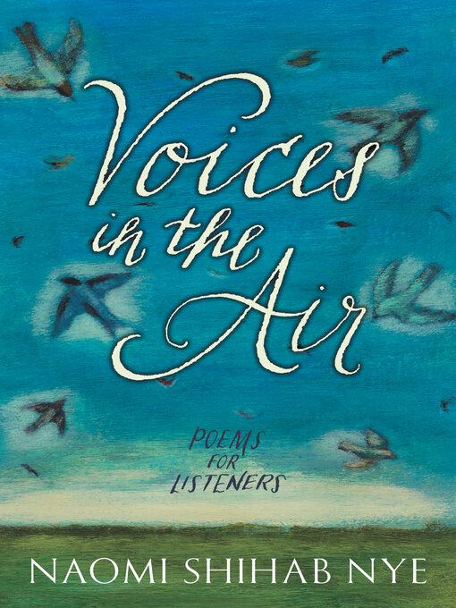 Title details for Voices in the Air by Naomi Shihab Nye - Wait list